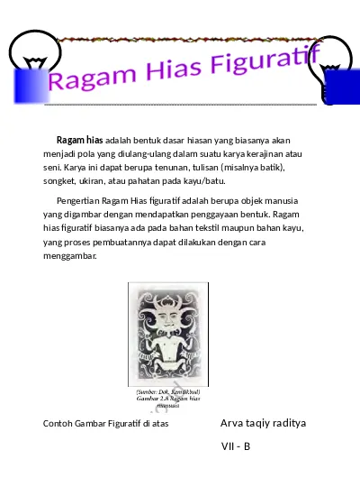 Menerapkan Ragam Hias Pada Bahan Kayu