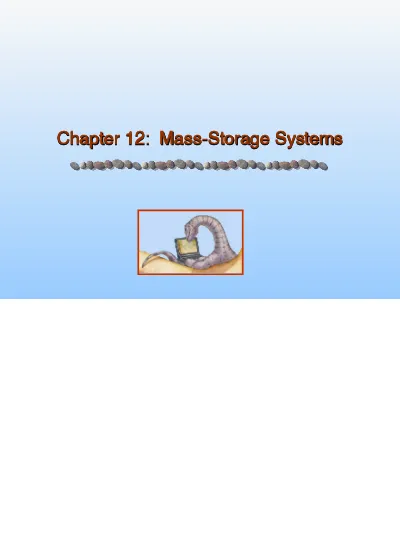 Operating system 12 Mass storage system