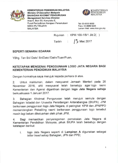 Bendara Dan Jata Negara Malaysia