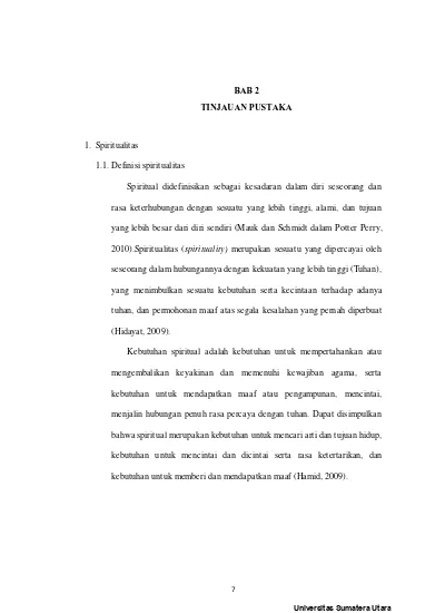 Bab 2 Tinjauan Pustaka Gambaran Dukungan Keluarga Dalam Memenuhi Kebutuhan Spiritual Pasien Stroke Di Rumah Sakit Umum Pusat Haji Adam Malik Medan