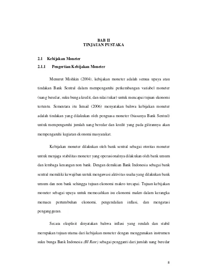 Instrumen Makalah Kebijakan Moneter 1