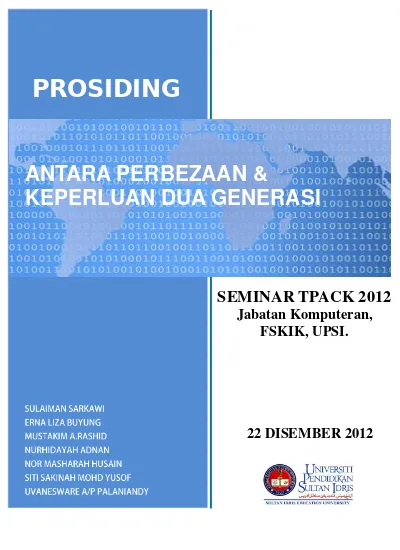 Seminar Tpack 2012 Antara Perbezaan