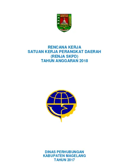 RENCANA KERJA SATUAN KERJA PERANGKAT DAERAH (RENJA SKPD) TAHUN ANGGARAN ...