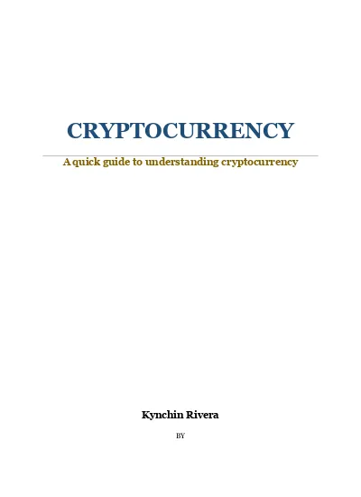 cryptocurrency research paper pdf