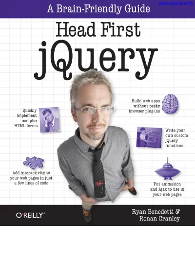 345 Head First jQuery free download ebook