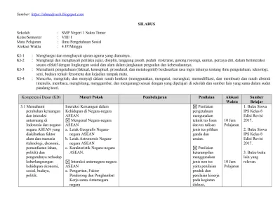 Top Pdf 2 Silabus Ips Kelas Ix K 13 Revisi 2018 123dok Com