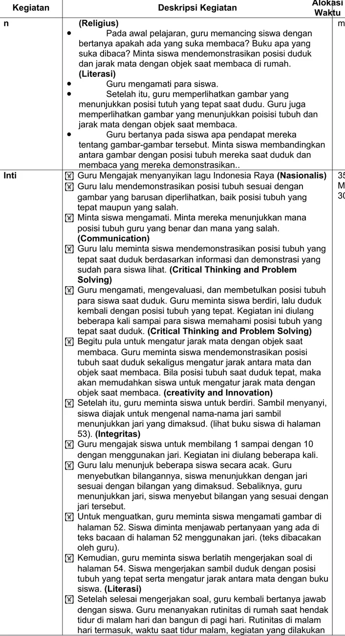 PENILAIAN PROSES DAN HASIL BELAJAR 1 Penilaian Sikap