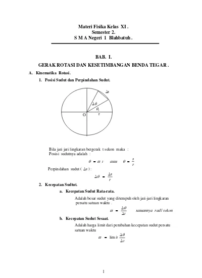 Top Pdf Materi Fisika Kelas Xi Semester 2 S M 1 123dok Com