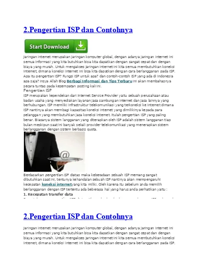 2. Pengertian ISP Dan Contohnya