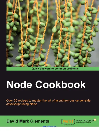 Node Cookbook free download ebook for read