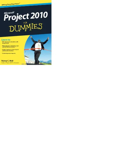 Project 2010 For Dummies  ebook free download 