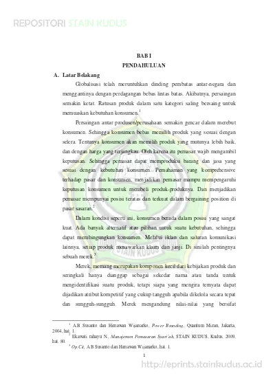 Top Pdf 1 Bab I Pendahuluan A Latar Belakang Analisis Pembelian Produk Sophie Paris Melalui Sistem Member Sebagai Daya Tarik Kosumen Pada Masyarakat Desa Jurang Kecamatan Gebog Kabupaten Kudus Stain