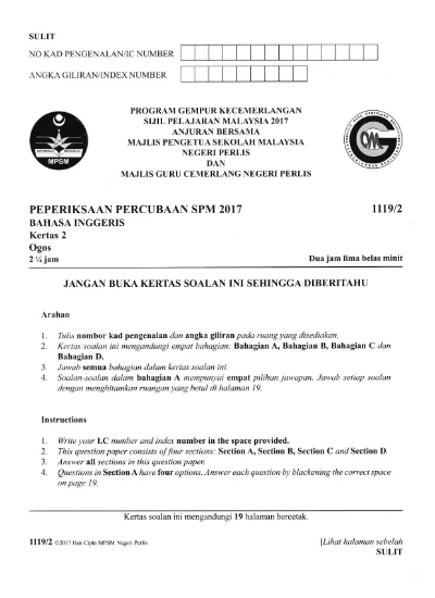 Top Pdf 34722 2018 Program Gempur Kecemerlangan Spm Negeri Perlis 123dok Com