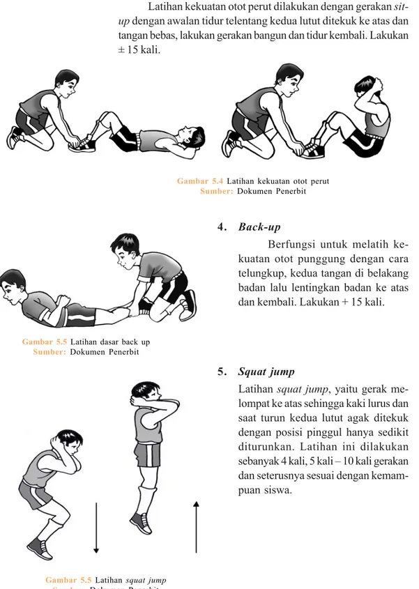 Bagaimanakah cara melakukan gerakan squat jump