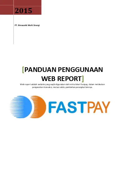web report member area fastpay