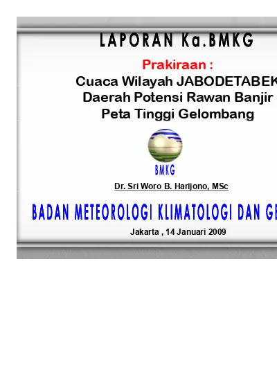 Prakiraan : Cuaca Wilayah JABODETABEK Daerah Potensi Rawan Banjir Peta ...