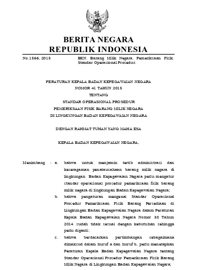 2015, No Mengingat : 1. Undang-Undang Nomor 17 Tahun 2003 Tentang ...