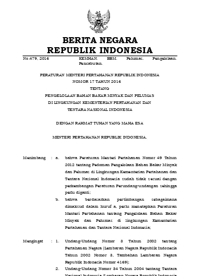 2016, No Tahun 2004 Nomor 127, Tambahan Lembaran Negara Republik ...