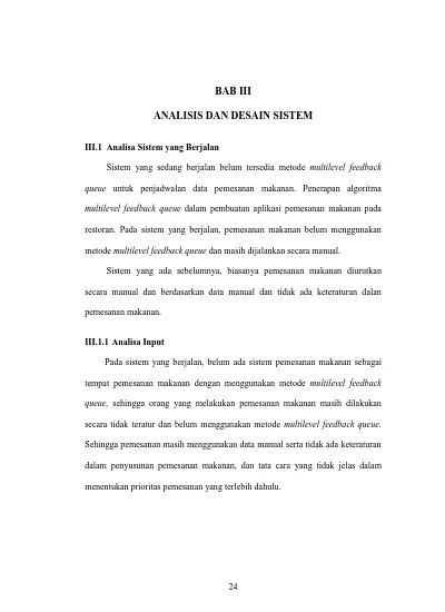 Bab Iii Analisis Dan Desain Sistem