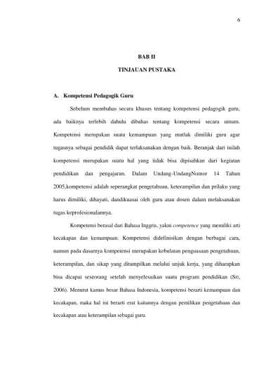 Bab Ii Tinjauan Pustaka