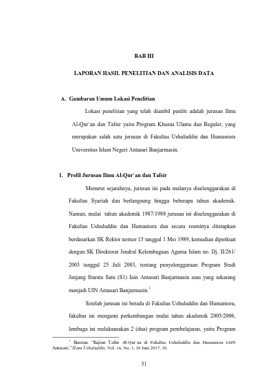 Bab Iv Laporan Hasil Penelitian Dan Analisis