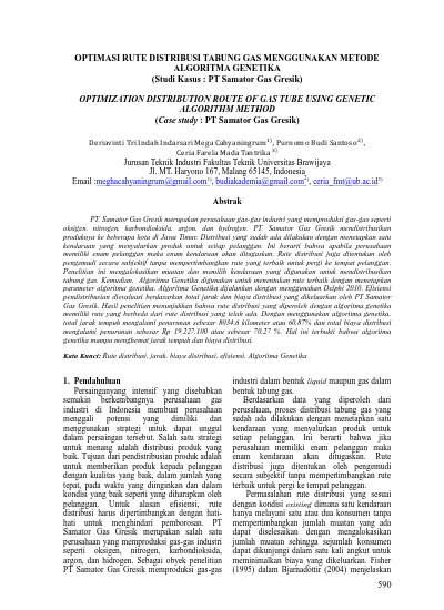Bab I Pendahuluan Pt Samator Gresik Merupakan Salah Satu Pabrik Dari Pt Samator Gas Industri Yang