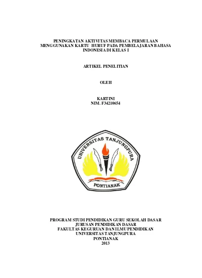 Bahasa Pada Surat Dinas Balai Penyuluhan Pertanian Kecamatan Sragi Kabupaten Lampung Selatan Tahun 2010 Dan Implikasinya Dalam Pembelajaran Bahasa Indonesia Di Sma