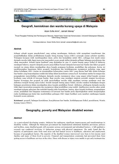 Top Pdf Cabaran Arah Perubahan Kini Dalam Geografi Fizikal Di Malaysia 123dok Com