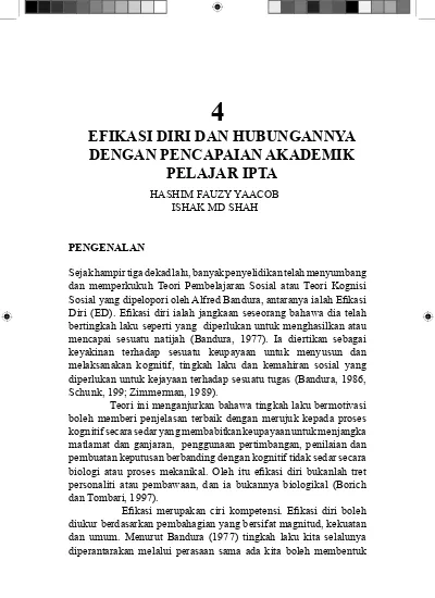 Top Pdf Efikasi Diri Dan Hubungannya Dengan Pencapaian Akademik Pelajar Ipta 123dok Com