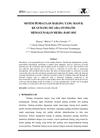 Pengelola Data Stok Gudang Di Pt Power Line Menggunakan Java Netbeans Dan Mysql