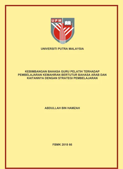 Bahasa Dan Pertuturan