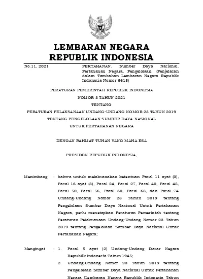 LEMBARAN NEGARA REPUBLIK INDONESIA