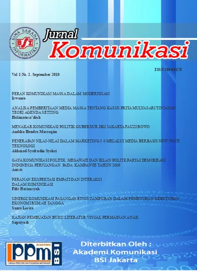 Teori Agenda Setting Dalam Ilmu Komunikasi