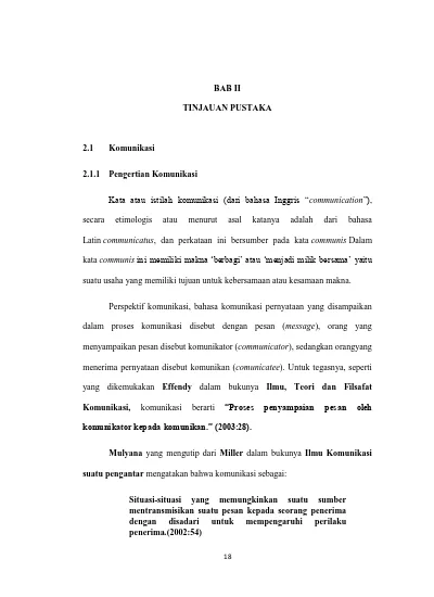 Bab Ii Kajian Pustaka Sebagai Alat Komunikasi Bahasa Terdiri Dari Dua Aspek Linguistik Dan Non