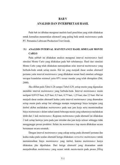 BAB V ANALISIS DAN INTERPRETASI HASIL