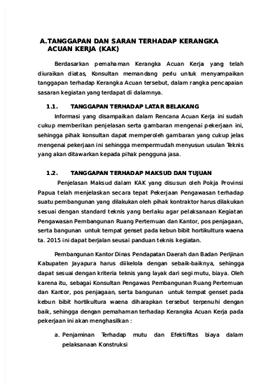 04 Tanggapan Dan Saran Terhadap Kak