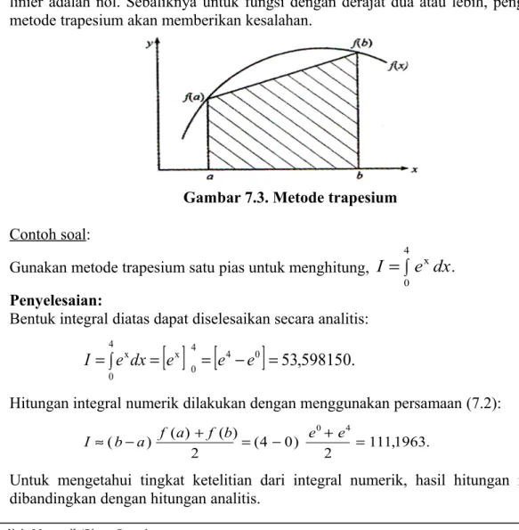 18+ Contoh Soal Integral Metode Numerik - Brittany Salinas