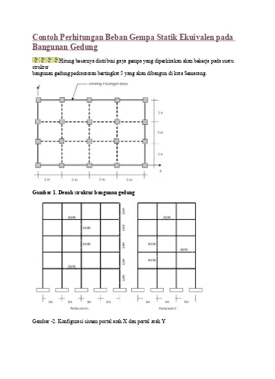 Top PDF Ketentuan Umum Bangunan Gedung Dalam Pengaruh Gempa - 123dok.com