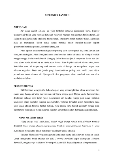 Pengertian Dan Analisa Tanah Isotropis Dan Tanah Anisotropis
