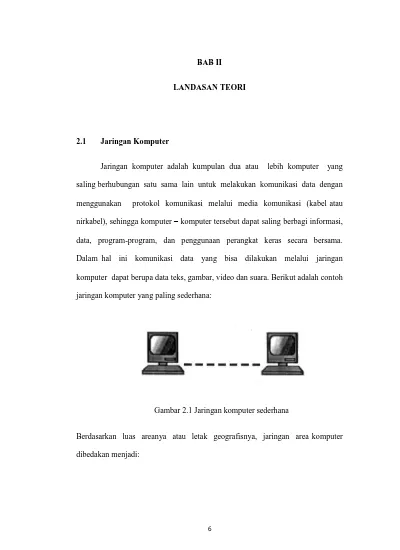 BAB II LANDASAN TEORI. Protokol Komunikasi Melalui Media Komunikasi ...