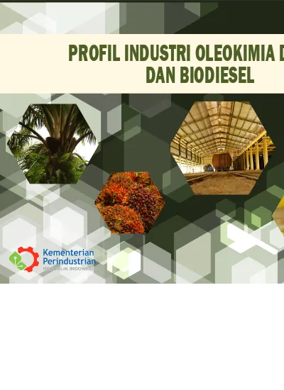 PROFIL INDUSTRI OLEOKIMIA DASAR DAN BIODIESEL