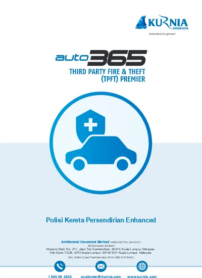 Polisi Insurans Perfect Rider Plus