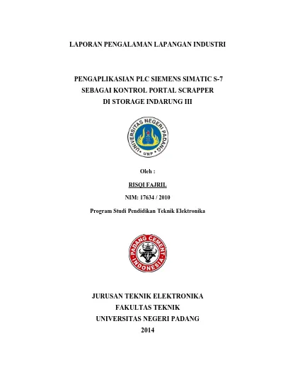 Dasar-Dasar Gerbang Logika - Pengenalan PLC ( Programmable Logic Control )