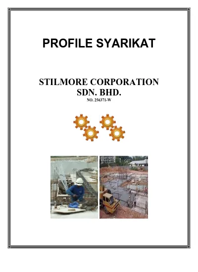 PROFIL SYARIKAT Executive Travel & Tours (M) Sdn Bhd