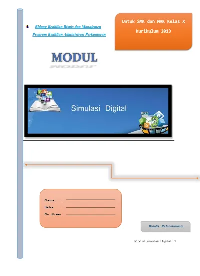 Soal Dan Jawaban Simulasi Digital Kelas 10 Semester 2 Kurikulum 2013 ...