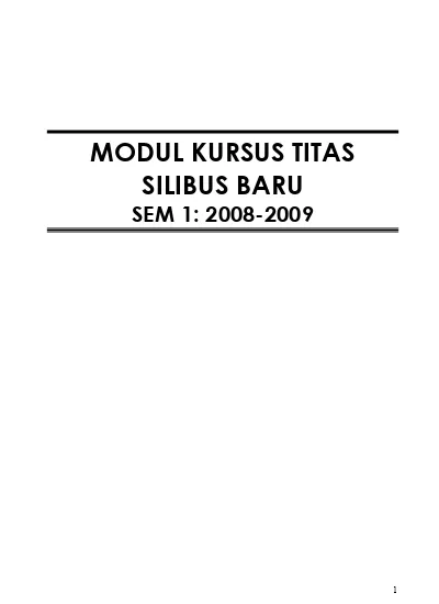 Modul TITAS