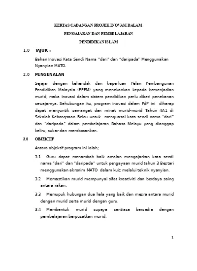 kertas CADANGAN PROJEK INOVASI DALAM PDP.docx