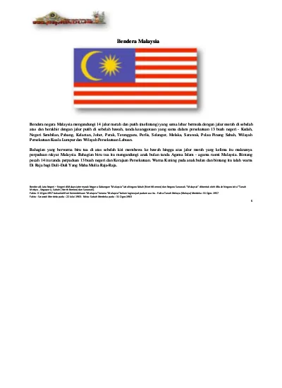 Top Pdf Maksud Bendera Jata Setiap Negeri Di Malaysia 123dok Com
