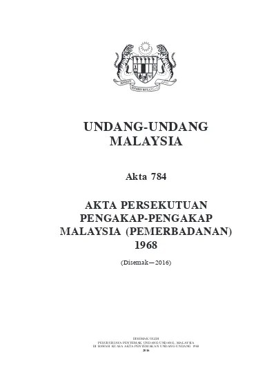 UNDANG-UNDANG MALAYSIA