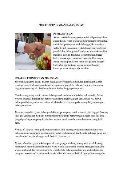 tujuan perkawinan menurut agama islam di malaysia